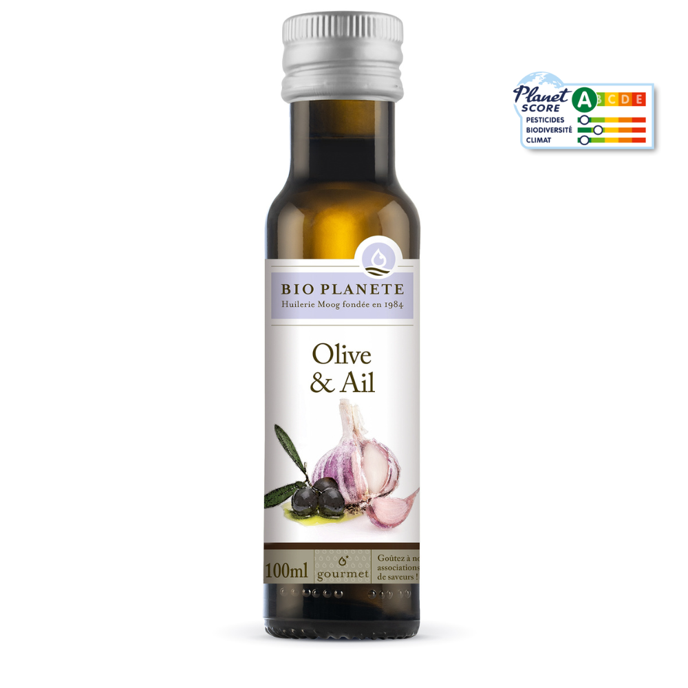 Huile Olive & Ail - BIO PLANÈTE