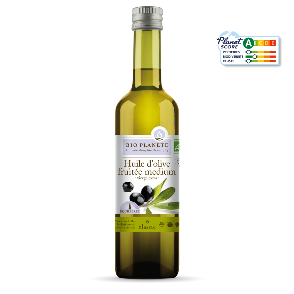 Huile d'olive fruitée - BIO PLANÈTE